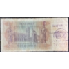 Image 4 : 1942 German 5 Reichsmark Banknote Stamped Waffen SS