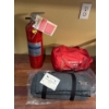 Fire Extinguisher, Kanata Blanket, Emergency Kit 