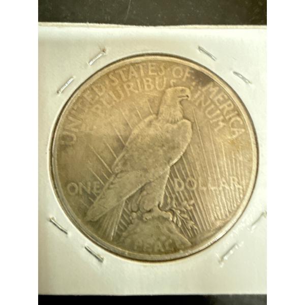 1927-D Peace Silver Dollar USA