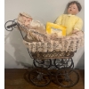 Image 3 : Vintage Baby-Doll Carriage Ashton-Drake Galleries  Robin, Teaching Teddy's, & Mommy I'm Sleepy Dolls