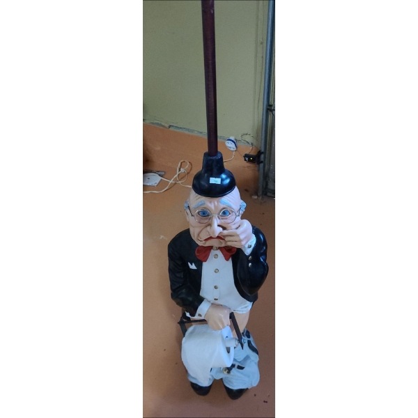 Gentleman Butler Toilet Paper Holder 43 T, 10 Diameter Base