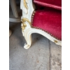 Image 3 : Red Velvet Arm Chair