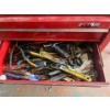 Image 7 :  red rolling two piece tool box with all consents