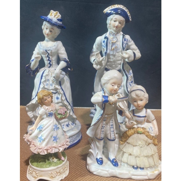 Collection of Four Figurine