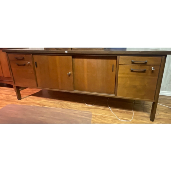 Teak Side Board/Lockable Liquor Cabinet  63x19x32