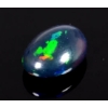 Image 2 : ($6,520 Appraisal) - 6.52 ct Certified Black Opal gemstone 
