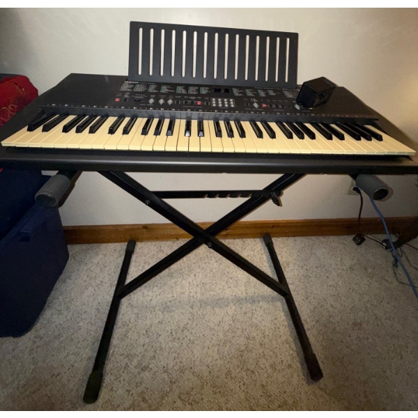 YAMAHA PSR-A300 Keyboard On Stand 