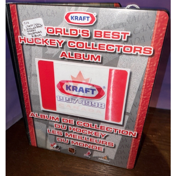 Kraft's NHL World's Best Hockey Collectors Album 1997-1998- Complete Set