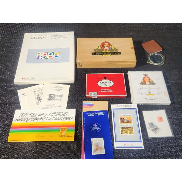 1983 Souvenir Stamp Collection Book with Assorted Postage Stamps