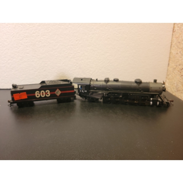 Chicago Illinois Midland Engines w/ Coal Box 603 12.5" Long & Canadian National Coal Car 5147 10L