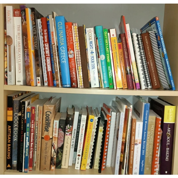 Two Shelves Of Assorted Books