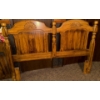 Image 1 : Oak Queen Bed Frame 