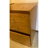 Image 2 : Small Wooden Filing Cabinet, No Key - 19W, 27.5T 