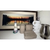 Image 1 : Three Piece Sink Set w/ Landscape Art 21x11 & More