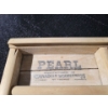 Image 3 : Vintage Pearl Wood and Glass Washboard