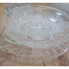 Image 5 : Collection of Glass Bowls (Largest: Mikasa 12" Diameter, 7 T) and Serving Plates and Dishes