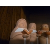 Image 3 : Handmade in Chile Sculpted Clay Religious Figurines w/ Illegible Signature 