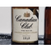 Image 2 : Vintage Bottles of Ron Bacardi 1873 Rum and Canadian Club Whiskey, 750ml Each