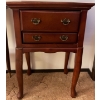 Image 3 : Mid Century Telephone Table 24x17x23 w/ Walnut Crawfoot End Table (Leg Broken)