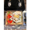 Image 3 :  Bombay, salt and pepper, acorn holder and shaker with variety of vintage Christmas tags