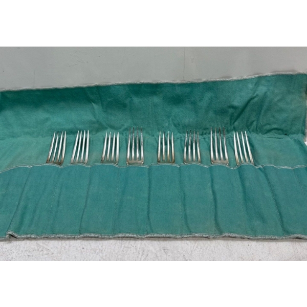 Collection of Sterling Silver Forks, Total weight of 376.9g