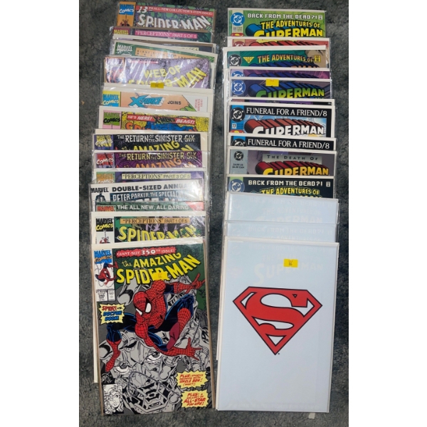 The Amazing Spiderman & Superman Comic Collabo 