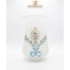 Image 2 : Cobalt Blue Bottle 13''Height Inches , White Shade 6''Height Inches.