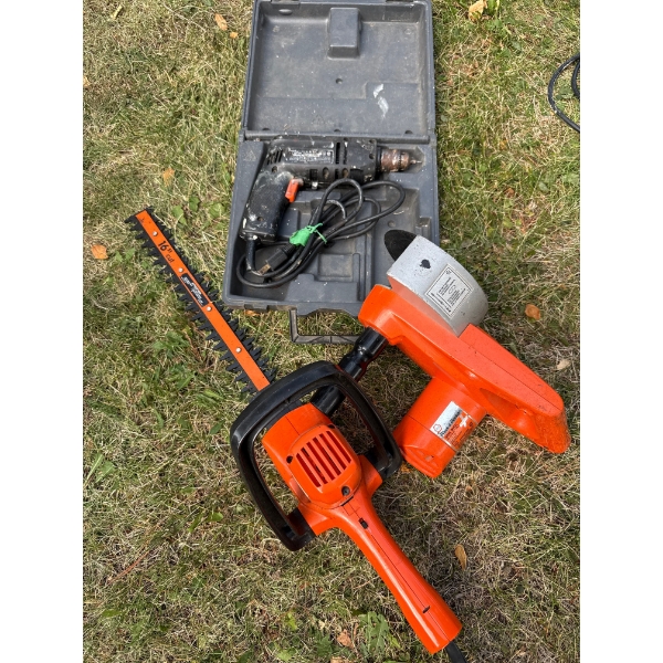 B&D Electric Tools + Drill