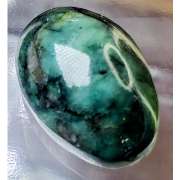 Emerald (23.2 ct, 21×14×9.6 mm)