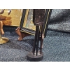 Image 5 : African Figurine, Big Ben & London Framed Art African woman Metal Wall Plaque Brass Candlesticks.