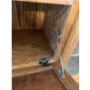 Image 4 : Vintage Tiger Oak Hutch 51x16x80