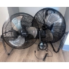 Image 1 : Fan Cooling Trio for those Sunny Days  Westing House & Commercial Electric Brands 21" & 23" tall