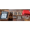 Image 1 : - Red Boxes- Largest: 9 W, 9 D, 3 T, Frames Incl: 6.5 X 5, Majesty 1961-1997 Diana, Cards and More!