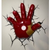 Image 3 : Marvel Iron Man 3D Deco Light- Cordless Battery Operated LED Night Light