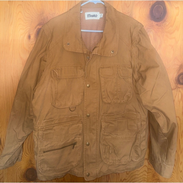 Mark's Field Jacket - Multi Pocket Heavy Weight Workwear Men's Size Large 