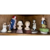 Image 1 : Collection Of Decorative Figurines & Music Box' 5T - 2 Character Busts A Clown & More