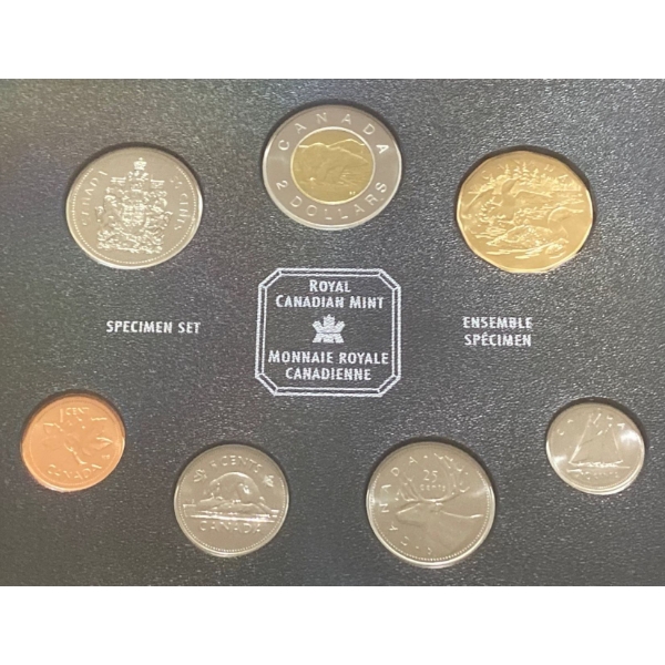 2002 Canadian Specimen Set