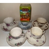 Image 1 : Collection Of Tea Cups(5) & Saucers ++ Box Of Tea  Regent, Jason, Myott & More