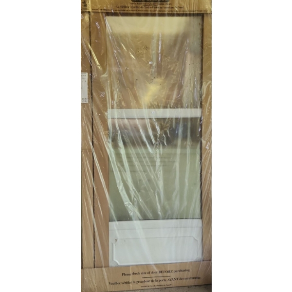 Aluminart Chamber Door 34 X 80, Classic 2 Lite, White 