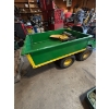 Image 2 :  Rebuilt MasterCraft lawnmower with hydraulic rear dump Box extended  4wheel Drive