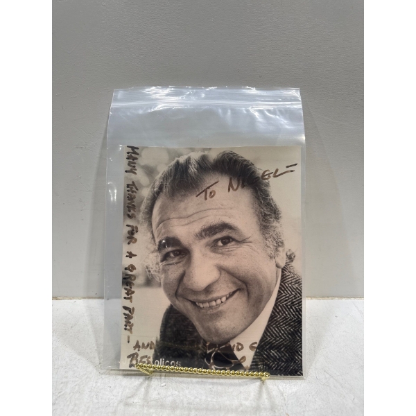 John Colicos Signed Image