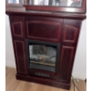 Image 2 : Electric Fireplace with Mirror and Lamp
