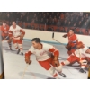 Image 3 : 36" x 30" Detroit Red Wings Hockey Action Print and Four Additional Photos
