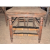 Image 5 : Hand Carved Antique Press Back Chairs (3) 25"Tall