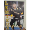 Image 1 : Mario Lemieux Pittsburgh Penguins Vintage Poster, 22x33
