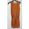 Image 2 : 1920's Beaded Slip Dress (burnt orange with salmon slip and beadwork)
