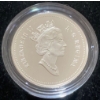 Image 2 : 1998 Canadian 50-Cent Sterling Silver Coin From The "Canadian Sports Firsts" 92.5% Silver 9.3 Grams
