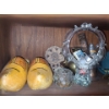 Image 7 : Assorted Home Decor Including: Fenton Mini Vase 3 T, Wooden Clogs and More!