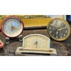 Image 16 : Decorative Clocks, Philishave Razor, and Peacock Artwork Display