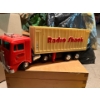 Image 5 : Vintage RadioShack semi made in Hong Kong in good condition along with a little yellow van toy, fire